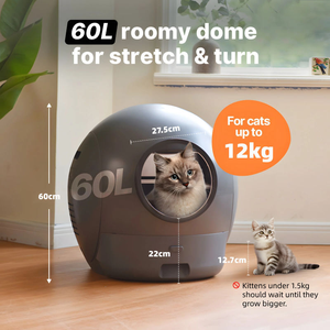 Caja de Arena Autolimpiable para Gatos al por Mayor, 7l de Gran Capacidad, Inodoro Automático para Gatos, Control por Aplicación Wifi, Caja de Arena Inteligente con Autolimpieza - Product Image 3