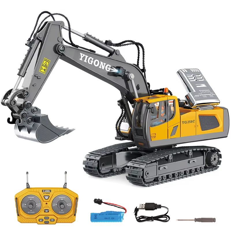 1 24 Alloy Remote Control Excavator