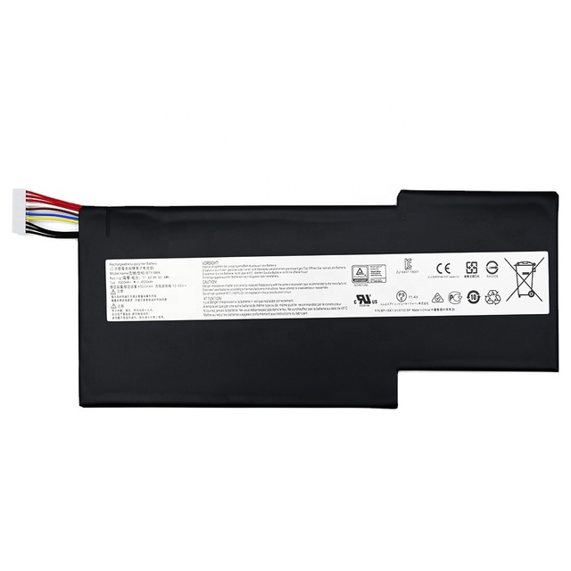 Brand New Manufacture Laptop Battery BTY-M6K for Msi Ms-16r1 Ms-17b4 Ms-16k3 Gf63 8rc 8rd Gf65 9sd Battery