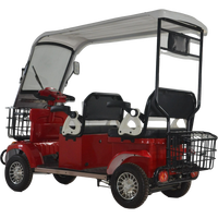 Prix de gros d'usine Nouvelle arrivée Scooter électrique à 4 roues Quadricycle électrique de loisirs Quad avec toit