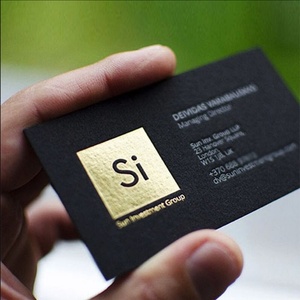 นามบัตรธุรกิจหรูหราคุณภาพสูง กระดาษอาร์ตหนา พิมพ์สกรีน ขายส่ง - Product Image 3