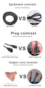 Meilleur prix <span class=keywords><strong>Kema</strong></span> <span class=keywords><strong>Keur</strong></span> <span class=keywords><strong>Cebec</strong></span> mâle femelle-câble Pdu C14 10A Iec 320 prise C13 C14 connecteur cordon d'alimentation - Product Image 2