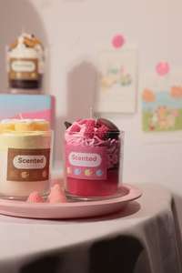 Velas Aromáticas de Lujo LANJO al por Mayor, Velas de Helado Hechas a Mano, Velas de Postre Aromáticas para Días Festivos y Bares - Product Image 6