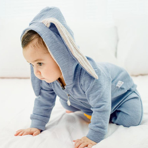 Toddlers Rabbit Ears Cotton Jumpsuit Newborn <b>Bunny</b> Ear Long Sleeves Hooded Playsuit Clothes Pullover <b>Onesie</b> Rompers Baby Romper - Product Image 2