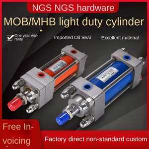 軽負荷複動式油圧シリンダ MOB63 ステンレス鋼ギア ボアサイズ 50mm ストローク長さ 1000mm 2 トン 機械用 - Product Image 6