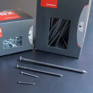 Clavos TOX 4,2x100mm (400g) pasadores de alambre, en blanco con cabeza avellanada (DIN 1151) - Product Image 4