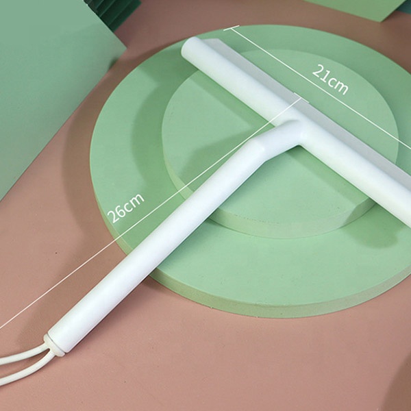 Бытовая щетка для мытья ванной комнаты, пластиковый напольный инструмент для воды, подвесной силиконовый скребок для мытья окон