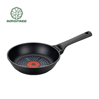 3pcs Set Peralatan Masak Klasik dari Aluminium Cor Anti Lengket Desain Berkelanjutan dengan Wajan Berlapis Diamond Thermo-spot
