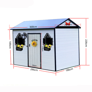 metal Garden Shed house steel Storage Shed with Lockable Door cleaning Tool Cabinet for Backyard, Lawn, Garden
