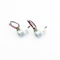 Moteur pas à pas micro 12V DC avec réducteur, actuateur, rapport de réduction 1:10/50:1/100:1