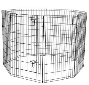 Köpek kafesi yüksek kaliteli büyük köpek kafesi kulübesi sıcak metal çit büyük uzay fabrika toptan büyük köpek kafesi özel profesyonel - Product Image 2