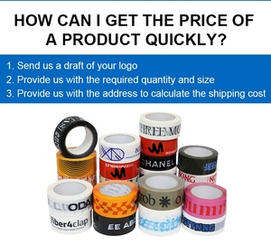 Băng dính mạnh mẽ chất lượng cao tự dính băng tùy chỉnh Bopp đóng gói băng được sử dụng để niêm phong thùng carton - Product Image 4