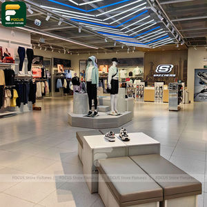 Exhibidores de Ropa para Tiendas Urbanas, Mostrador de Ropa, Vitrina de Prendas, Mueble de Exhibición de Vidrio para Comercios - Product Image 5