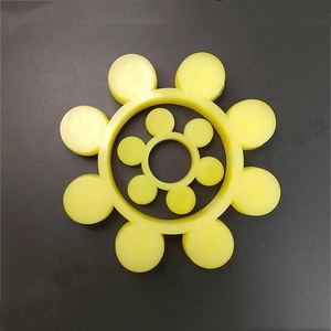 Mt mận hoa đàn hồi khớp nối đệm Pad polyurethane đàn hồi khối làm bằng cao su bền Tính năng đúc dịch vụ chế biến - Product Image 5