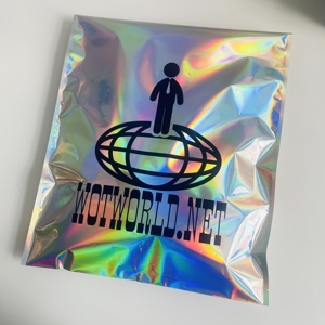 Bolsa de Envío Personalizada con Logotipo Impreso, Reciclable, Holográfica, para Ropa, Embalaje, Envíos Express - Product Image 1
