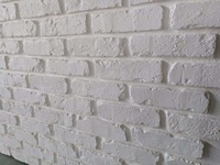 Décoration murale extérieure Panneau mural en brique polyuréthane Série brique rustique Fausse brique