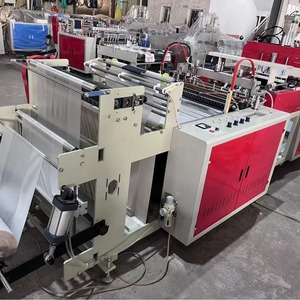 Máquina de fabricación de bolsas con sellado térmico y corte automático Hongtong RHT-600 para bolsas de plástico 220V, fabricada en China. - Product Image 2