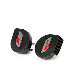 แตรหอย CHSKY DL-1202R 12V 24V เสียงสูงและต่ำ แบบยูนิเวอร์แซล วัสดุ ABS สีดำ ลำโพง <span class=keywords><strong>2</strong></span> ทาง สำหรับรถยนต์ Audi และ <span class=keywords><strong>Nissan</strong></span> - Product Image 3