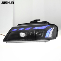 Ensemble de phares JUSHUN pour Audi A3 2008-2012, mise à niveau des phares, luminosité accrue de 200 %, plug and play