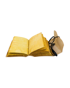 Grimoire de 400 pages en cuir de renard, carnet de sorts vierge, livre des ombres, grand journal - Papier fait main, journal vintage pour femmes - Product Image 5