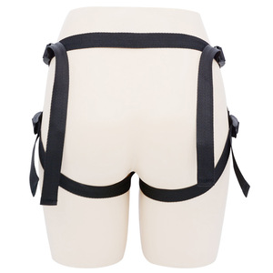 Culottes avec godemichet personnalisable pour femmes lesbiennes, sous-vêtements réalistes en silicone à double godemichet pour couples - Product Image 2