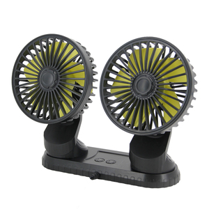 Dual <b>Head</b> Car <b>Fan</b> Interior Accessories Cooling <b>Fan</b> air Cooler Vent USB Adjustable Desktop <b>Fans</b> Accesorios Para Automovil - Product Image 5