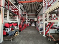 Machine de soufflage de film PE automatique Hongtong, état neuf, ABC3, 3 couches, LDPE, HDPE, LLDPE, film pour serre, film agricole