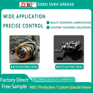 Grasa Lubricante SOKO SVKV para Carretes de Pesca, Impermeable, Anti-Atascos, Productos Petroquímicos, Equipo de Pesca, Guangdong - Product Image 2