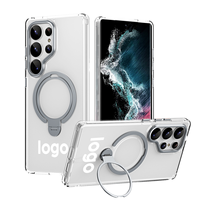 Nouvelle Coque Pliable de Luxe Tendance à Rotation 360° Antichoc Magnétique en TPU+PC Personnalisable