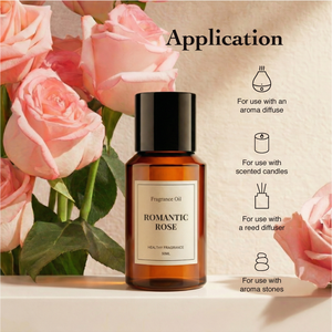 Aceite de Fragancia al Por Mayor, Concentrado, Sin Agua, Natural, de Larga Duración, Antibacterial, Ecológico, Aroma de Hotel de Lujo, Rosa Romántica - Product Image 4