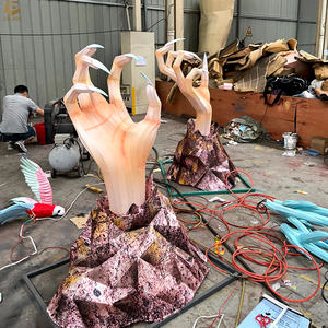 SGL26 Luz Decorativa para Atraer Tráfico, Motivo 3D <span class=keywords><strong>de</strong></span> Halloween, Luz con Diseño <span class=keywords><strong>de</strong></span> Mano <span class=keywords><strong>de</strong></span> Bruja, Decoración para Parques Temáticos, Solución <span class=keywords><strong>de</strong></span> Iluminación - Product Image 5