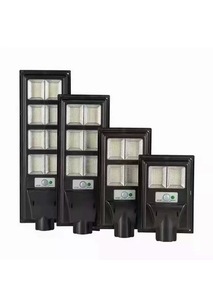 Lampadaire solaire LED en alliage d'aluminium IP65 5000K lumière du jour, montage mural, télécommande, garantie 5 ans, angle de faisceau 144°, IRC 70 - Product Image 2