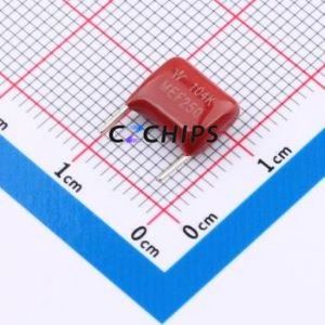 Condensateur à film MEF104K2E3AS3035A1, composant traversant (THT), pas de 7,5 mm, 100 nF, 10 %, 250 V - Product Image 1