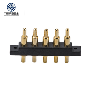 Wholesale Spring <strong>Contact</strong> 5 Pin Pogo Pin Connector Gold Plated Wire to Board Pogo Pin Connector - Product Image 3