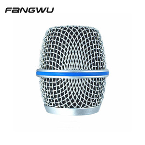 Rejilla de Malla Plateada <span class=keywords><strong>para</strong></span> Micrófono <span class=keywords><strong>Shure</strong></span> Beta, Repuesto - Product Image 1