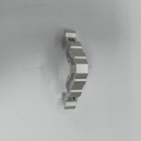 Support d'angle moderne Tengshuo de type nouveau, tout en aluminium, durable, taille personnalisée, OEM/ODM, installation facile par vis, pour porte à rupture de pont thermique