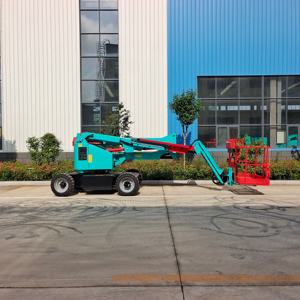 Plateforme élévatrice télescopique articulée électrique Longqing TB11E-TB22E avec une hauteur maximale de 9,5 m à 20,5 m - Product Image 5