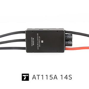 T-MOTOR à 115A 14S <span class=keywords><strong>pas</strong></span> <span class=keywords><strong>cher</strong></span> qualité haute Performance prise en charge 2S 3S batterie sans brosse aile fixe ESC - Product Image 5