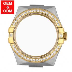 NH35 NH36 pièces de montre automatique en acier inoxydable céramique carbone <span class=keywords><strong>bois</strong></span> <span class=keywords><strong>lunette</strong></span> lisse 36mm 39mm 41mm 43mm boîtier rotatif fabricant - Product Image 2