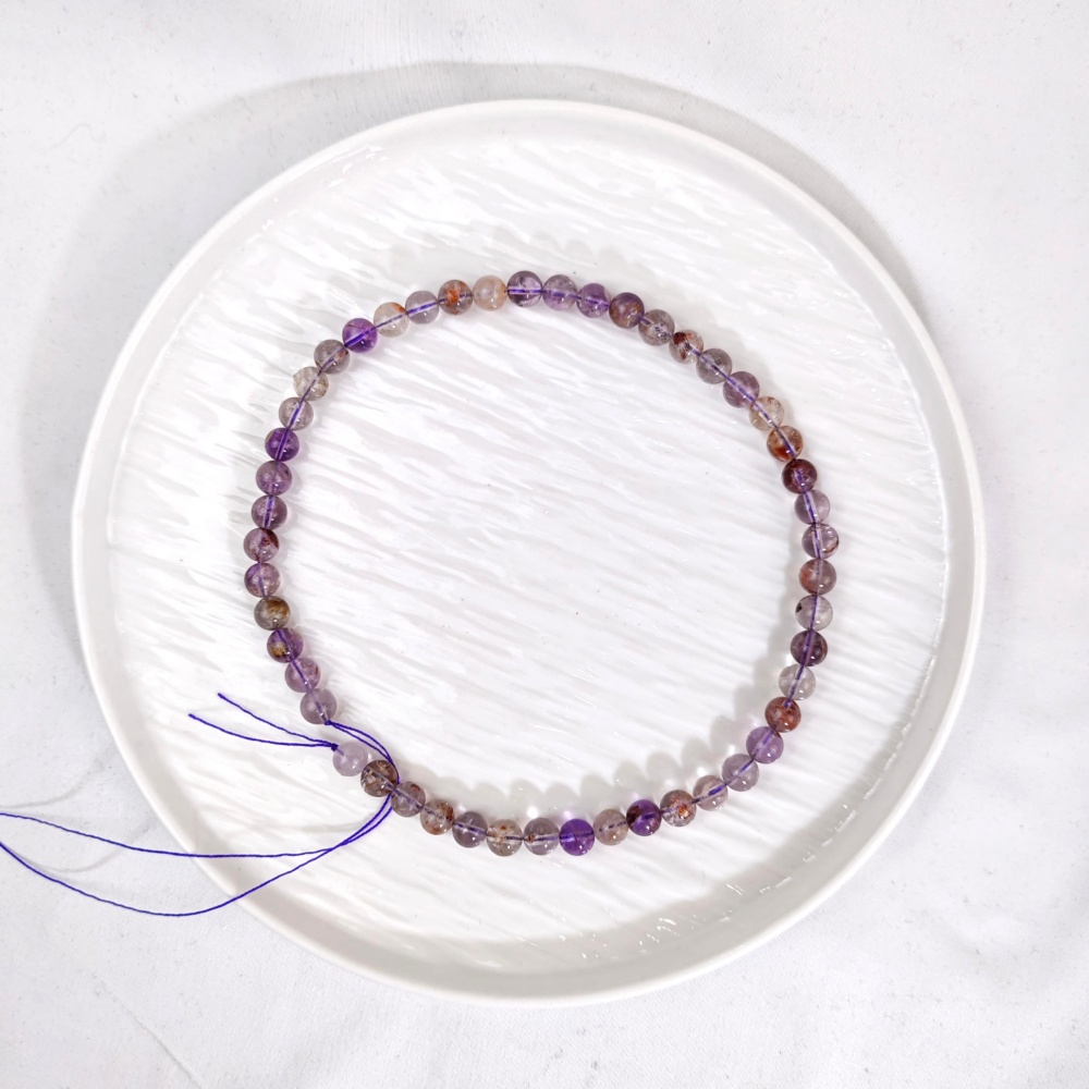 Purple garden quartz