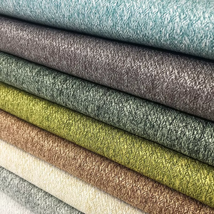 Tissu en terry tissé respirant en lin et coton enduit de PE, poids moyen, doux et uni, pour canapé, oreiller et textile de maison - Vente en gros - Product Image 2