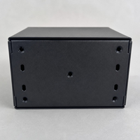 Boîtier électronique en aluminium anodisé sur mesure, coque métallique pour instrument, taille et couleur personnalisées, faible MOQ, OEM, ODM