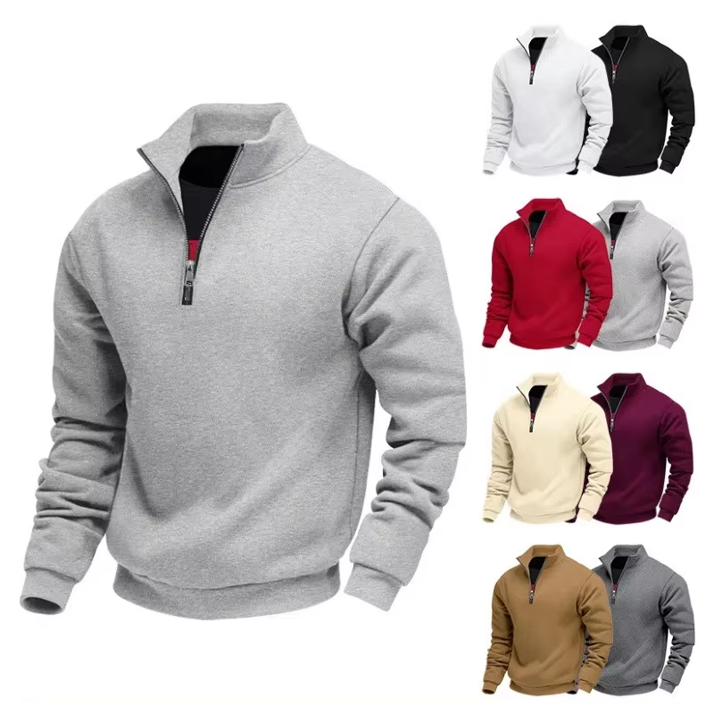 Custom Half Zip Sweatshirts Stylish Comfortable