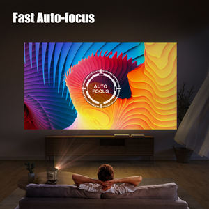 Projecteur DLP OEM pour <span class=keywords><strong>P19</strong></span> LED, mini projecteur intelligent pour camping en extérieur, Full HD 4K, avec batterie 7800mAh et WIFI - Product Image 4