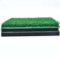 Tapis d'entraînement de golf 3D classique pour practice de driving, 1500x1500mm, 35mm d'épaisseur