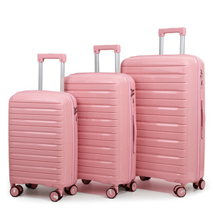 Tùy chỉnh mới PP Vali vật liệu mới Chất lượng cao Xe đẩy trường hợp mạnh mẽ Trọng lượng nhẹ công suất lớn Xe đẩy trường hợp - Product Image 1