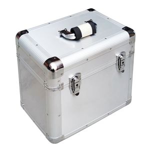 Lp100pcs 100x12 "LP Vinyl Hộp ghi trường hợp tùy chỉnh nhôm Vinyl ghi lưu trữ Mang trường hợp - Product Image 2