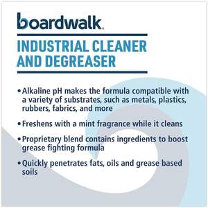 Nettoyant et dégraissant industriel Boardwalk BWK4834 32 oz parfum menthe verte, 12/carton - Product Image 4