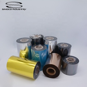 Nhà Máy Giá sáng bóng kim loại vàng/bạc truyền nhiệt <span class=keywords><strong>Ribbon</strong></span> Matt Vàng/Bạc Mã Vạch <span class=keywords><strong>Ribbon</strong></span> ttr cho ngựa vằn máy in - Product Image 4