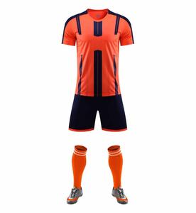 Set Jersey sepak bola ringan musim anak-anak dewasa nama klub khusus kualitas tinggi - Product Image 6